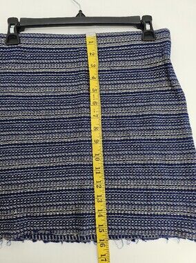 St. John Collection Blue and Gold Knit DIY Homemade Skirt